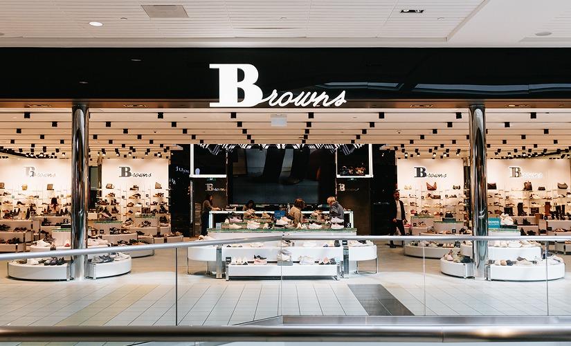 Browns Shoes inside Upper Canada Mall