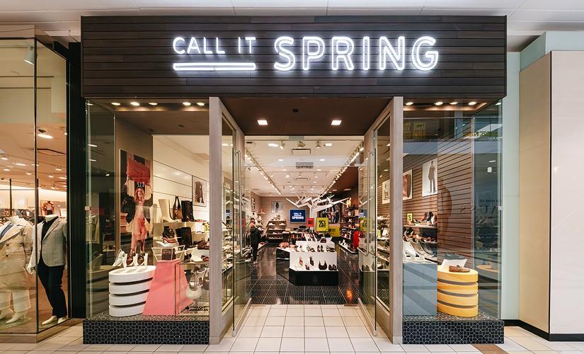Call It Spring inside Upper Canada Mall