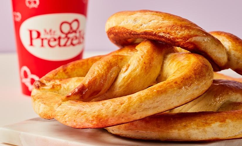 Mr. Pretzels inside Upper Canada Mall
