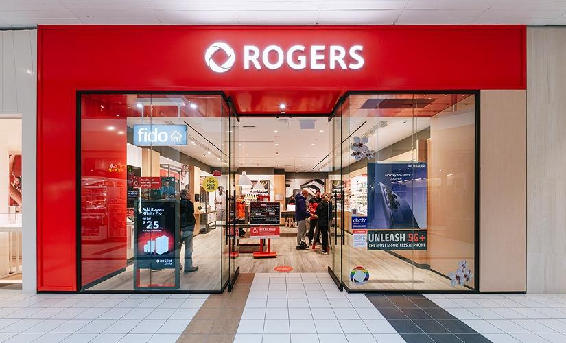 Rogers inside Upper Canada Mall