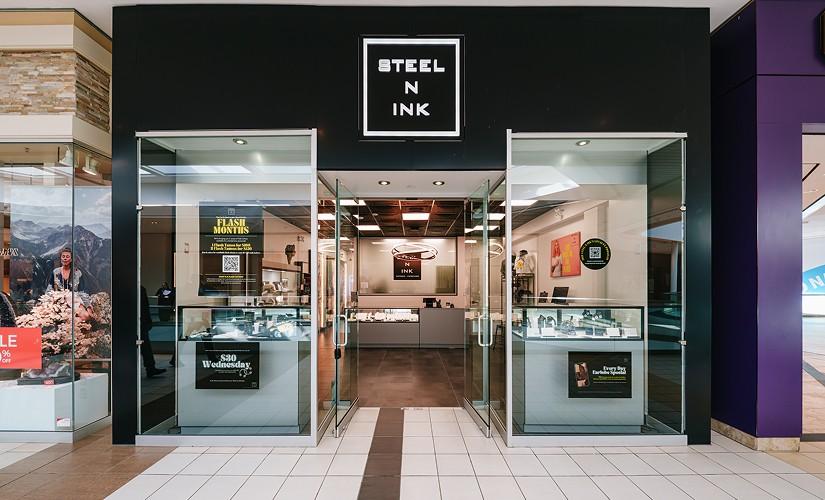 Steel 'N Ink inside Upper Canada Mall