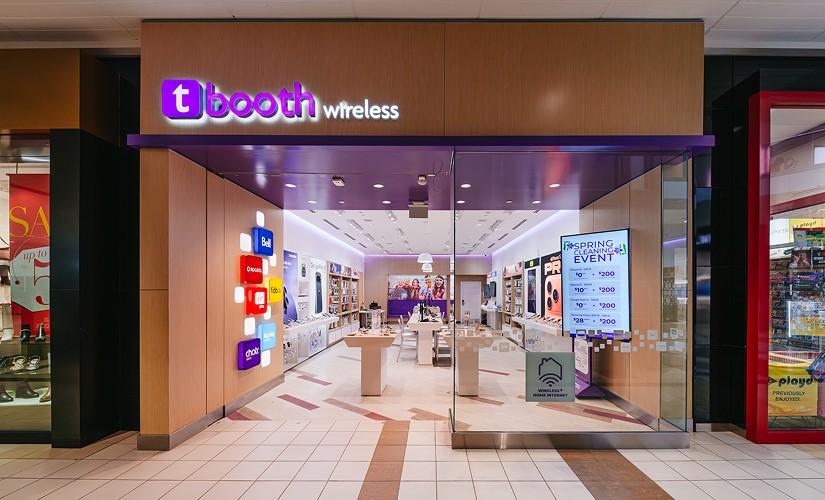 Tbooth wireless inside Upper Canada Mall