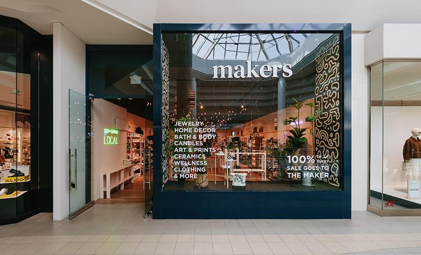 Makers inside Upper Canada Mall