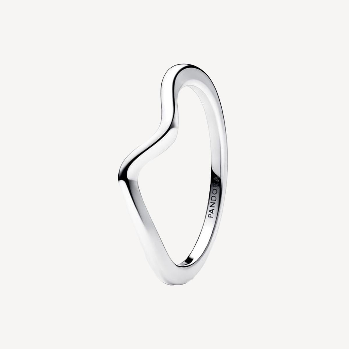 Pandora Polished Wave Ring