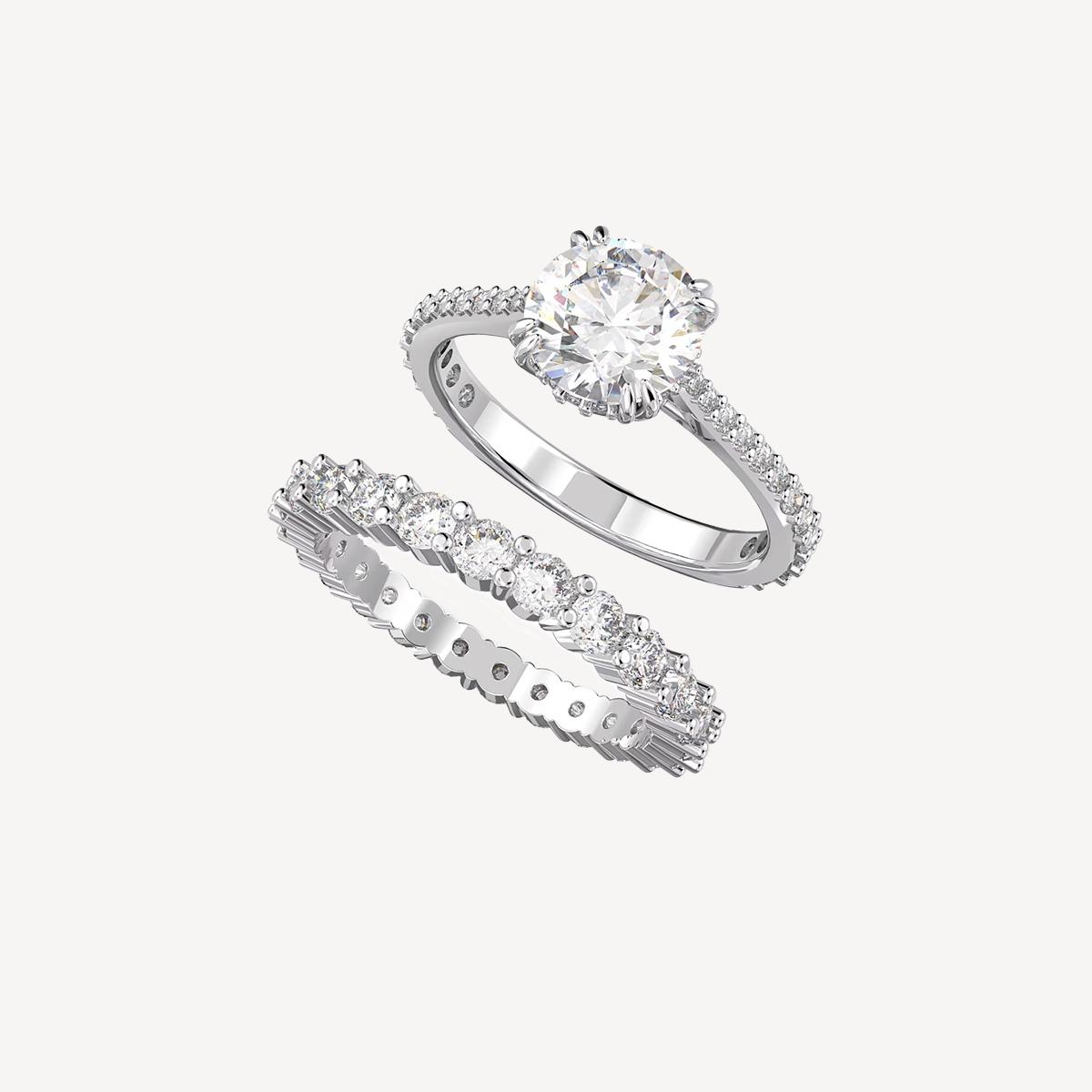 Swarovski Stilla Ring Set
