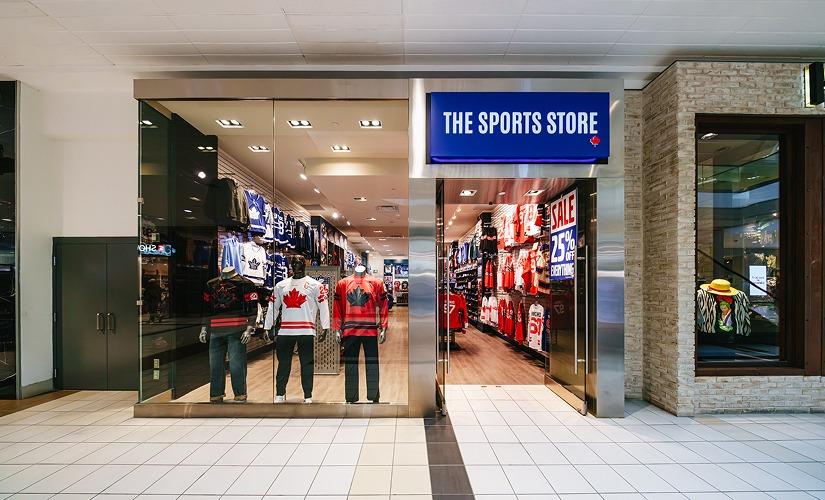 The Sports Store inside Upper Canada Mall