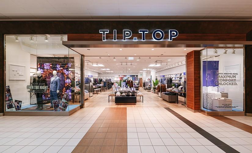 Tip Top Tailors inside Upper Canada Mall