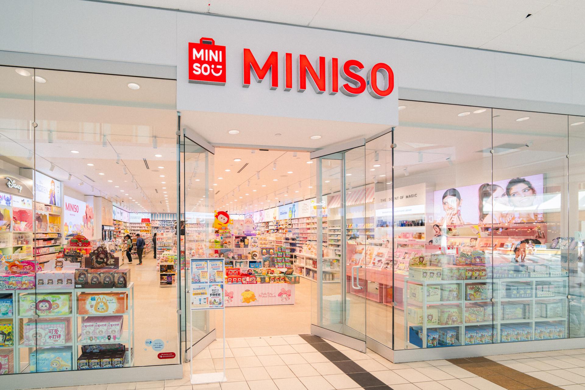 Miniso inside Upper Canada Mall