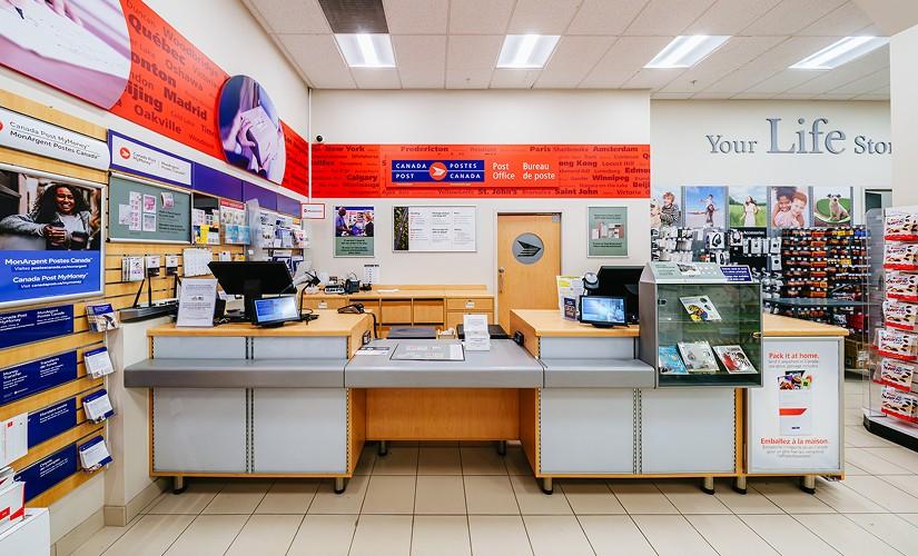 Canada Post (Inside Shoppers Drug Mart) inside Upper Canada Mall
