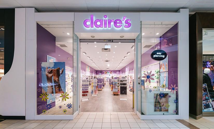 Claire's inside Upper Canada Mall