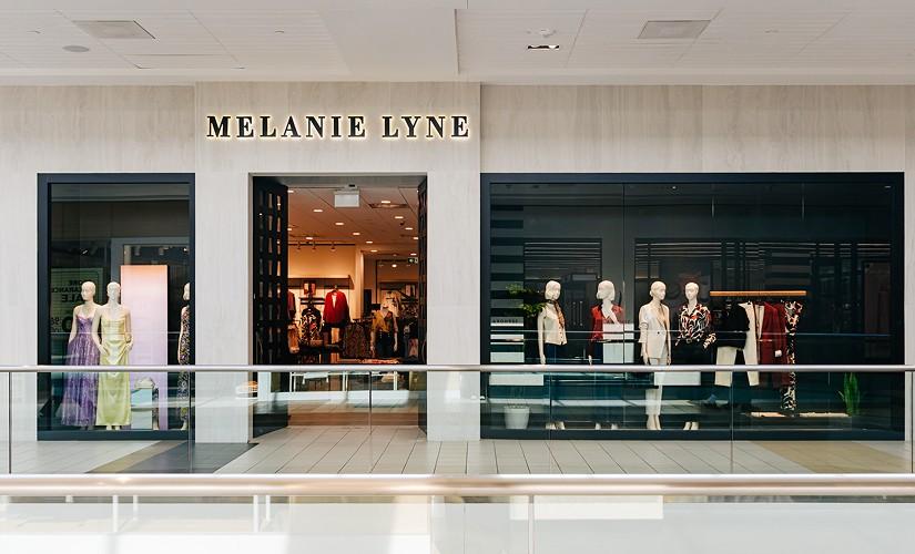 Melanie Lyne inside Upper Canada Mall