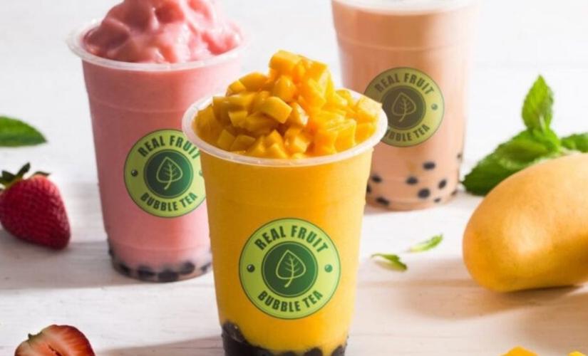 Real Fruit Bubble Tea inside Upper Canada Mall