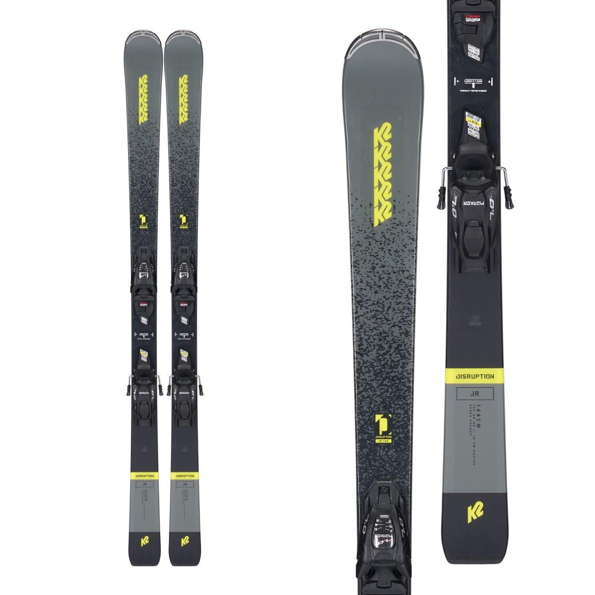 K2 Disruption Junior Skis 2023 & 7.0 FDT Bindings from SportChek.