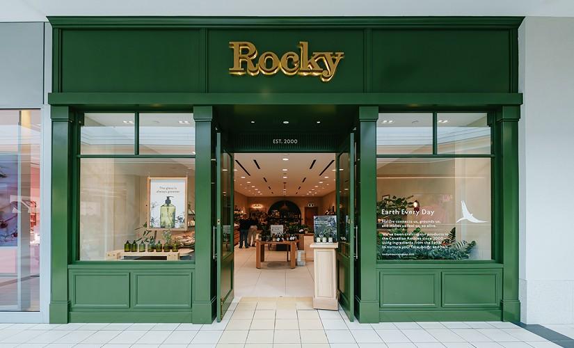 Rocky inside Upper Canada Mall