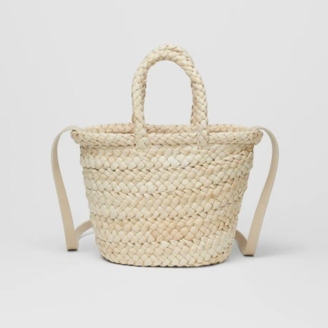 Basket weave bag from Zara