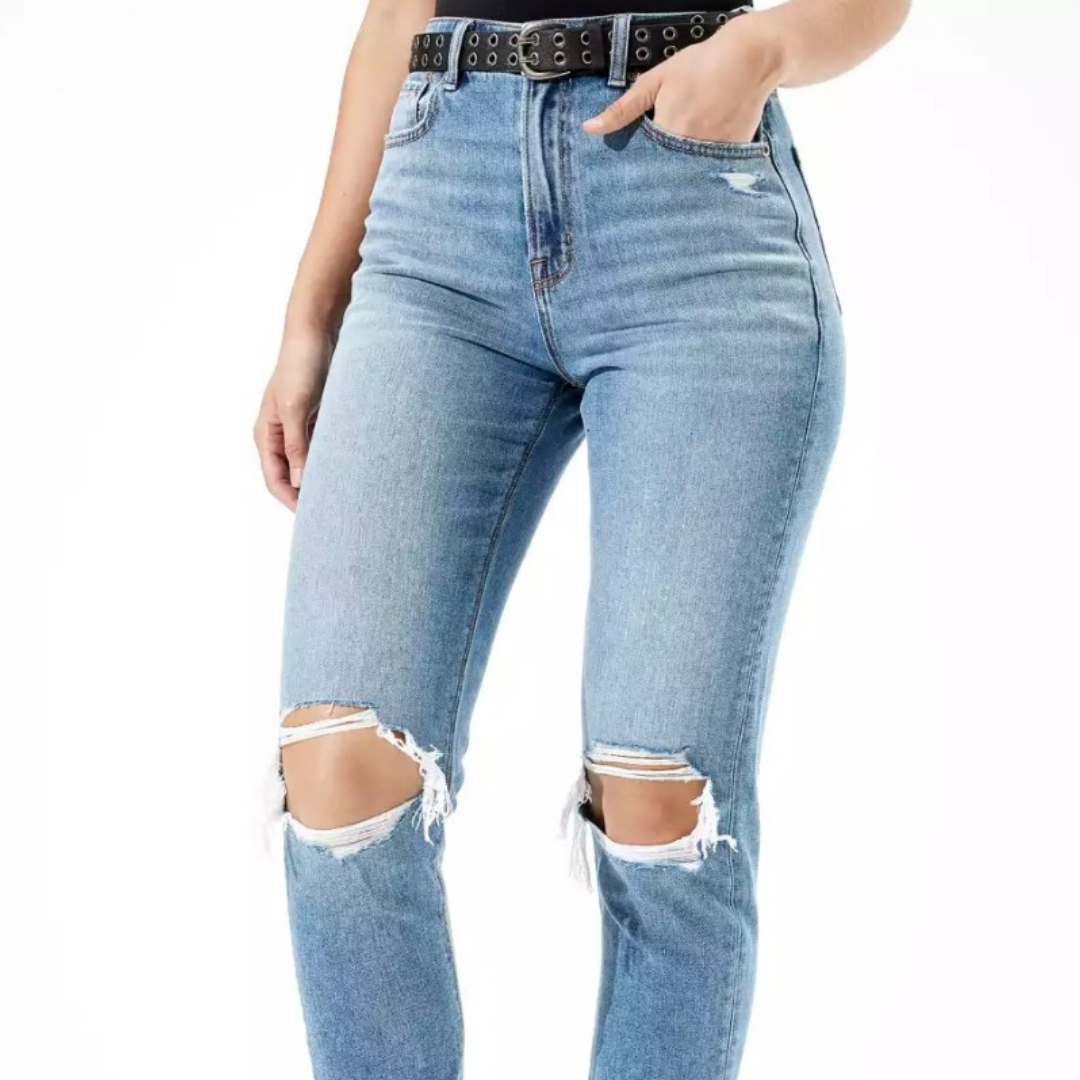Ripped mom jeans from American Eagle