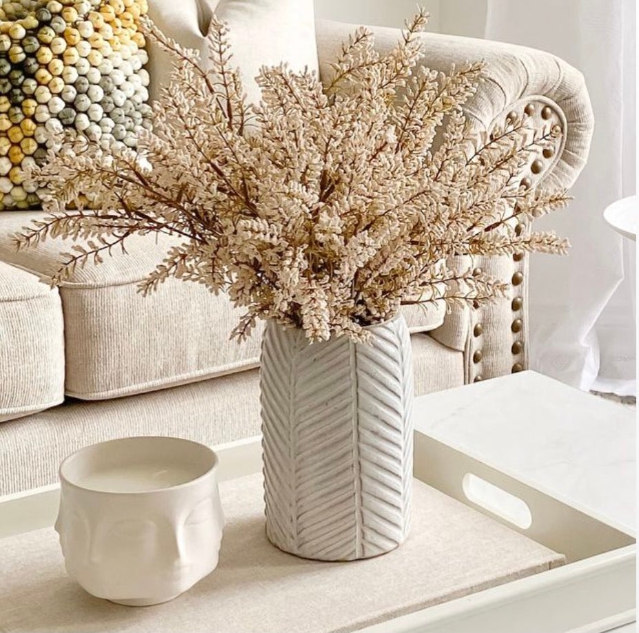 Herringbone vase collection from Linen Chest