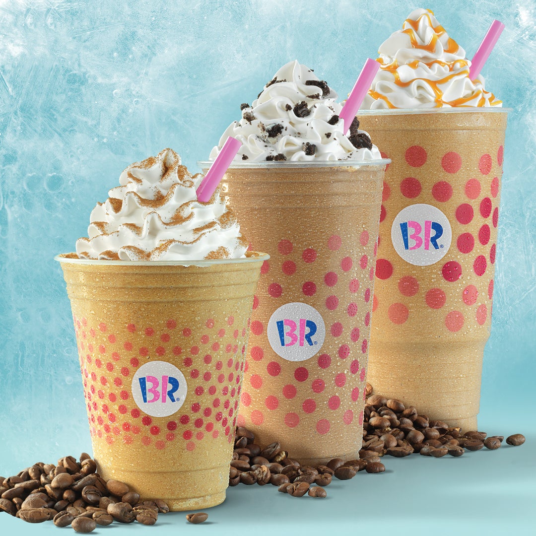 3 iced cappuccinos