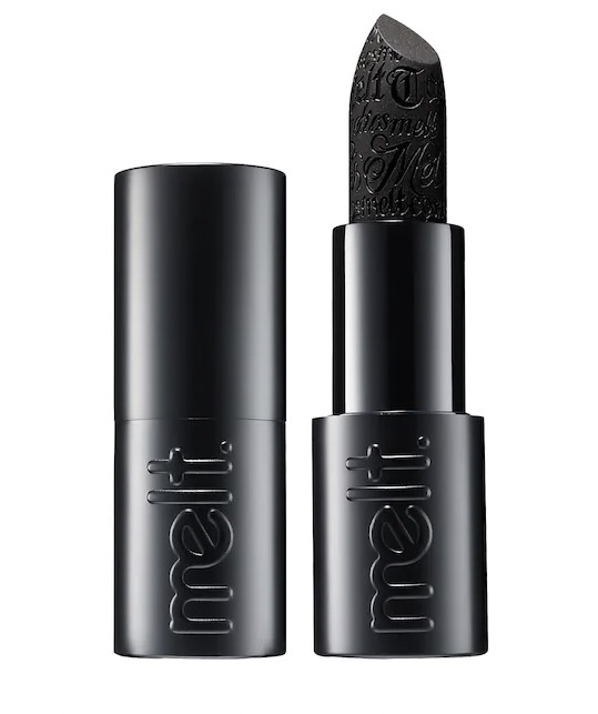 black lipstick from Melt Cosmetics Sephora