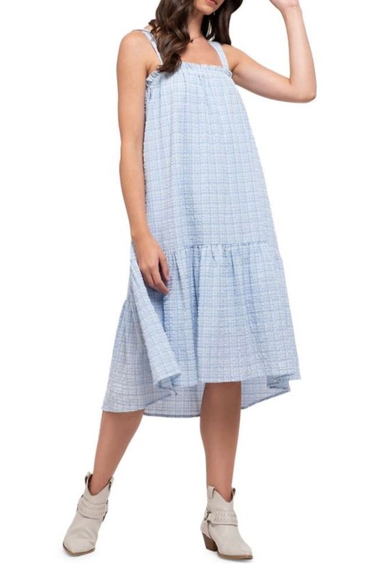 gingham dress from Hudson's Bay