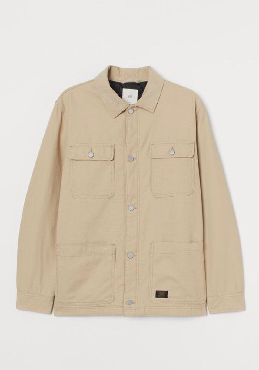 beige jacket from h&m