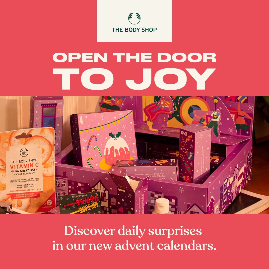 open the door to joy the body shop