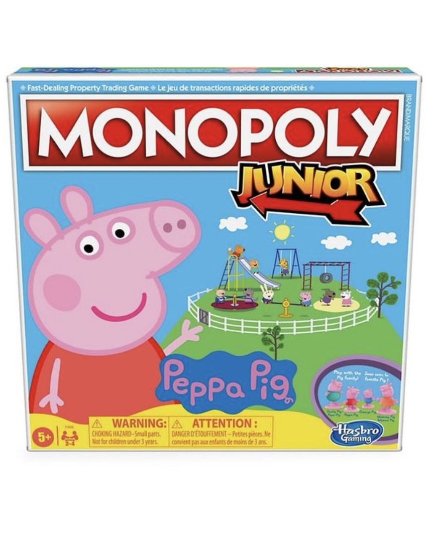 Peppa Pig Monopoly from Hudson's Bay