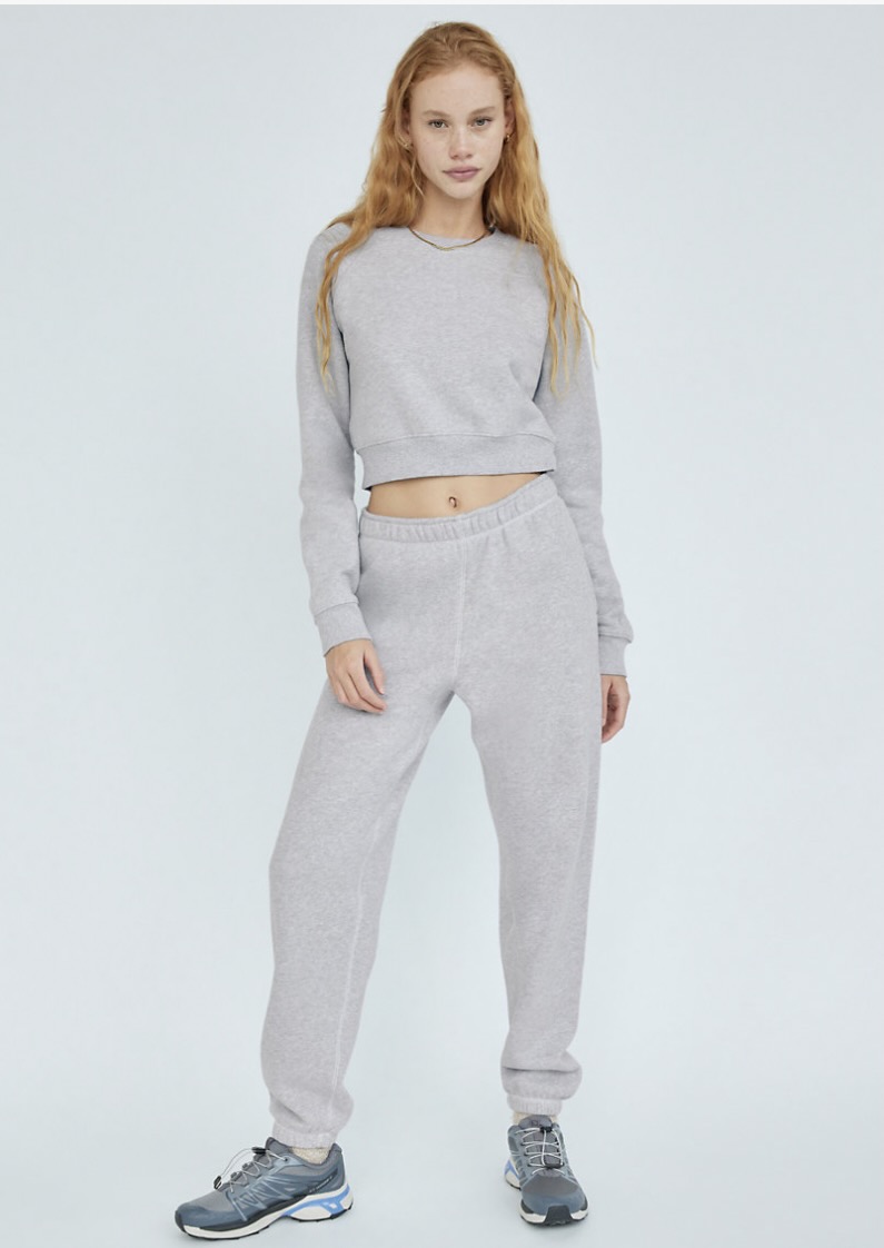 Grey joggers from Aritzia