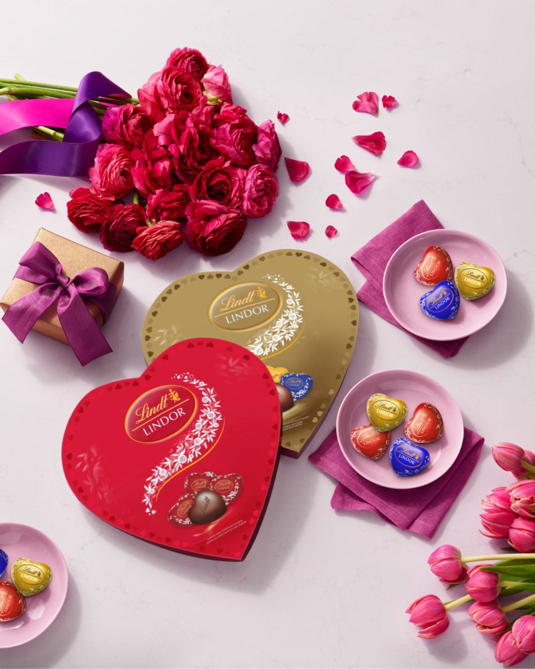 Valentine's Day collection from Lindt Chocolate