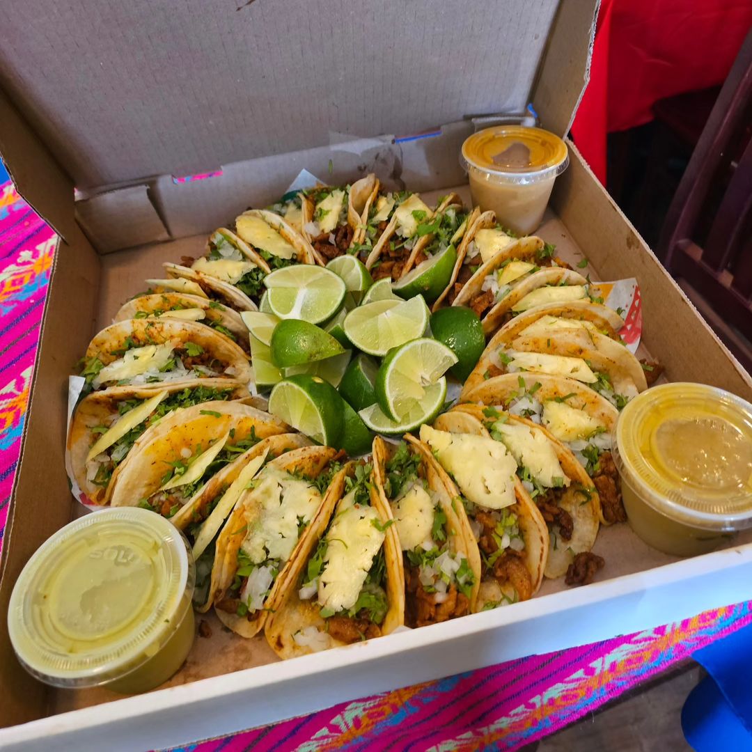 Tacos from La Mexicanada