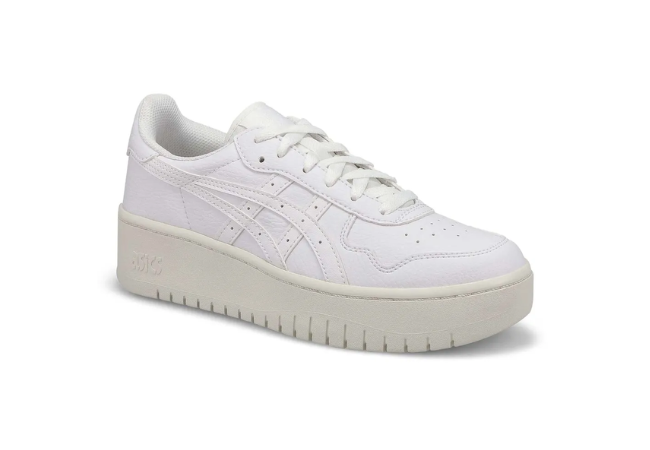 ASICS Womens Japan S PF Platform Sneaker white