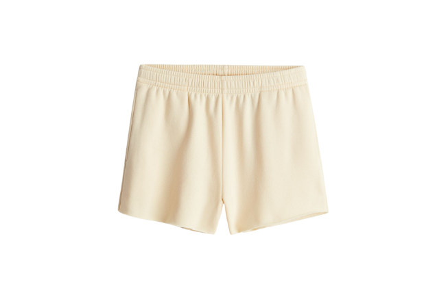 H&M Sweatshorts yellow