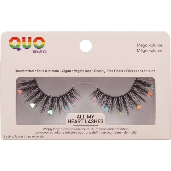 Quo Beauty All My Heart Pride Mega Volume Lashes