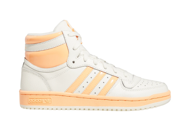 adidas Originals Top Ten RB orange and white