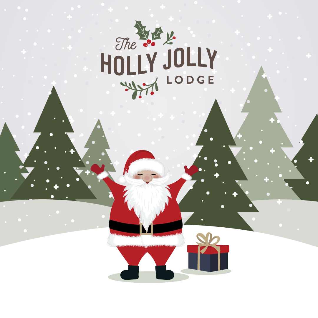 The Holly Jolly Lodge logo