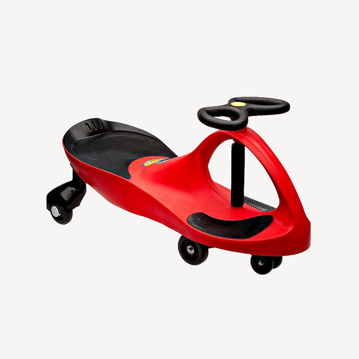 Red and black toy scooter