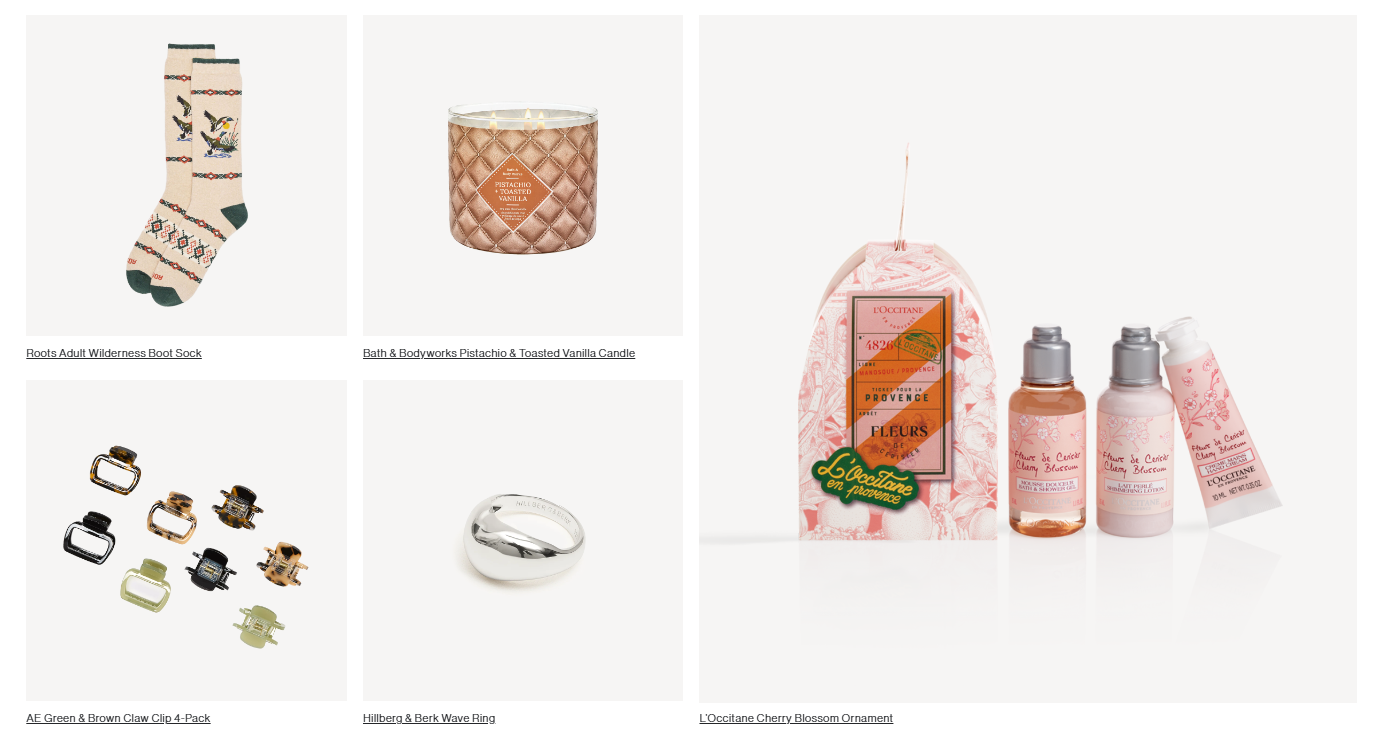 Image of products featured in the Upper Canada Holiday Gift Guide.