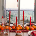 Lunar New Year Holiday Tablescape