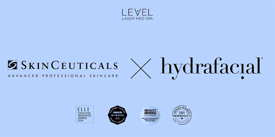 skinceuticals x hydrafacial event at level laser med spa in upper canada mall, newmarket